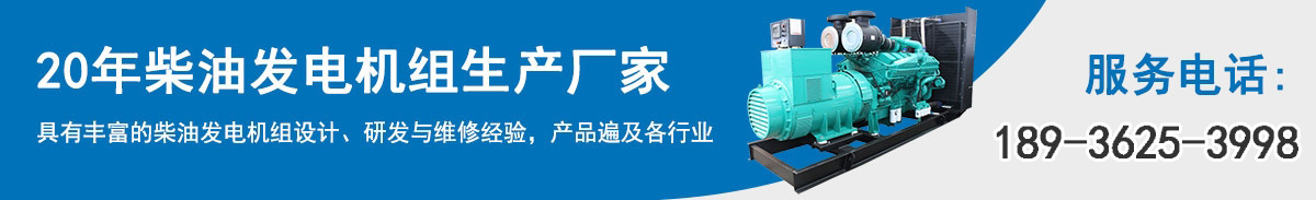 柴油发电机组厂家