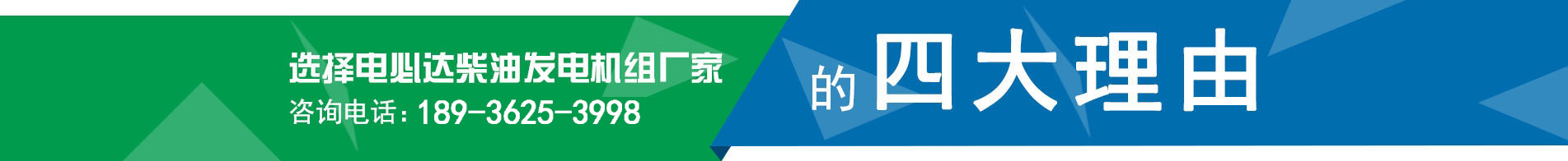 选择电必达柴油发电机组厂家的四大优势